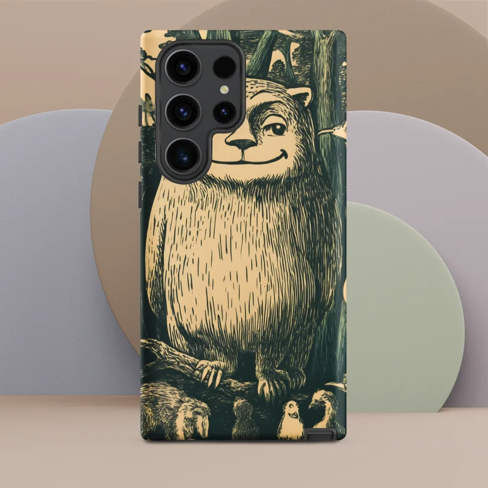 Forest Guardian: A Whimsical Encounter