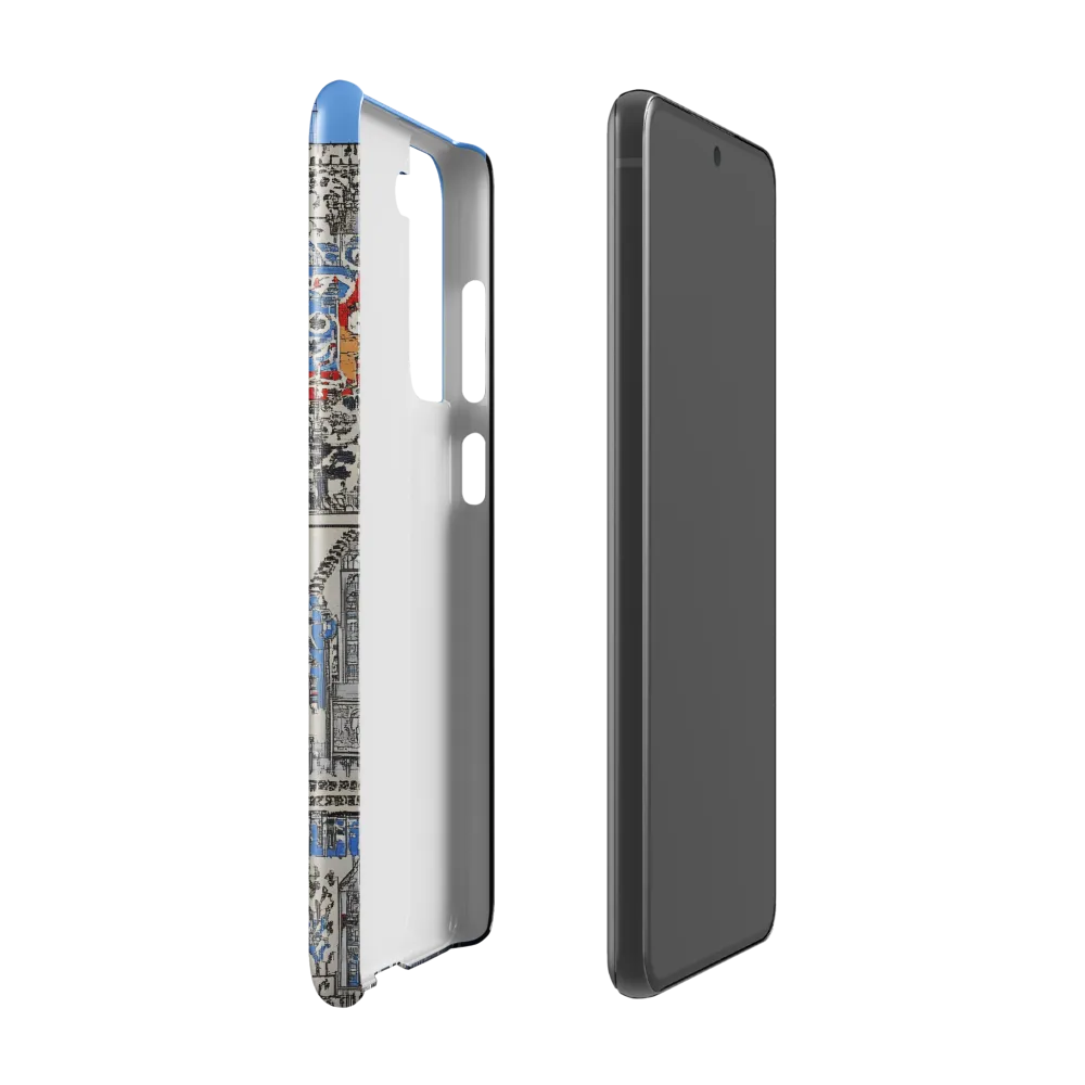 Urban Elegance: New York's Iconic Skyline | Phone Case |  S21 FE | Snap Case | Glossy