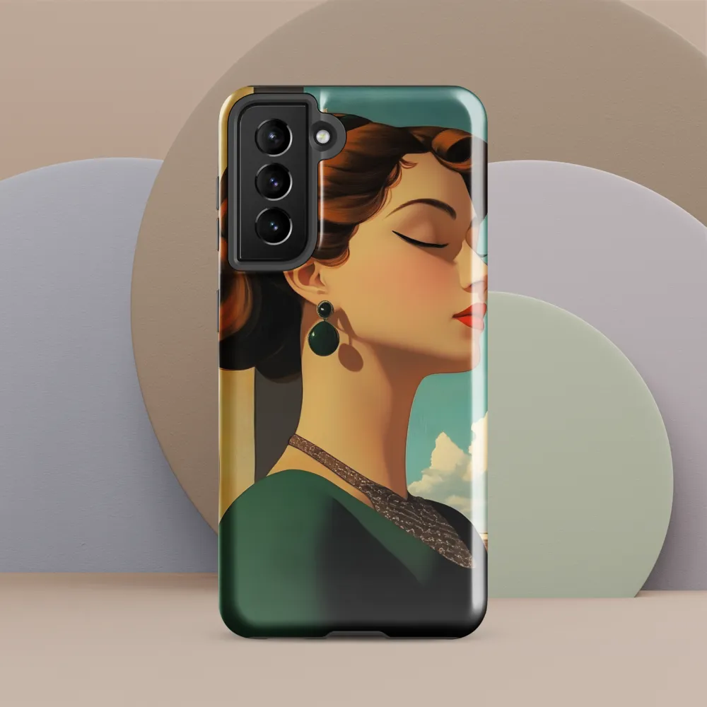 Elegance in Art Deco: A Portrait of Grace