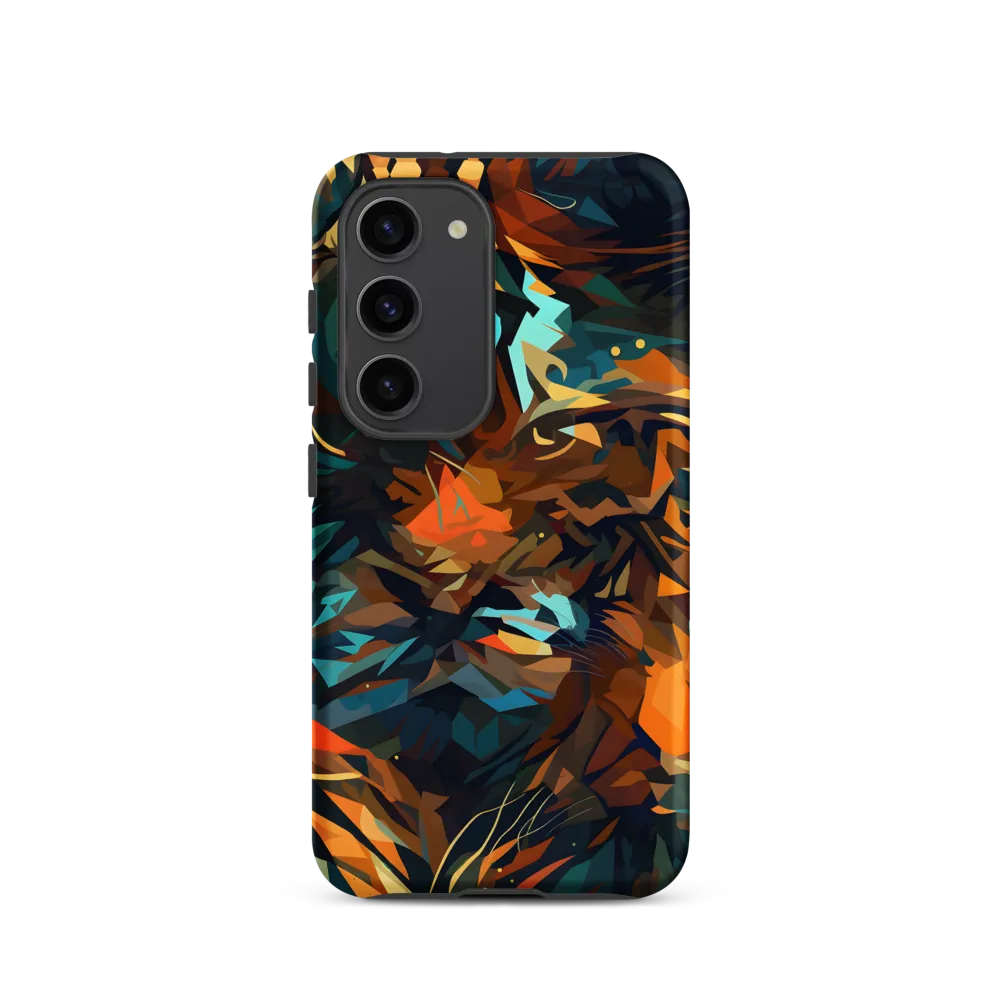 Wild Symphony: Abstract Tigers