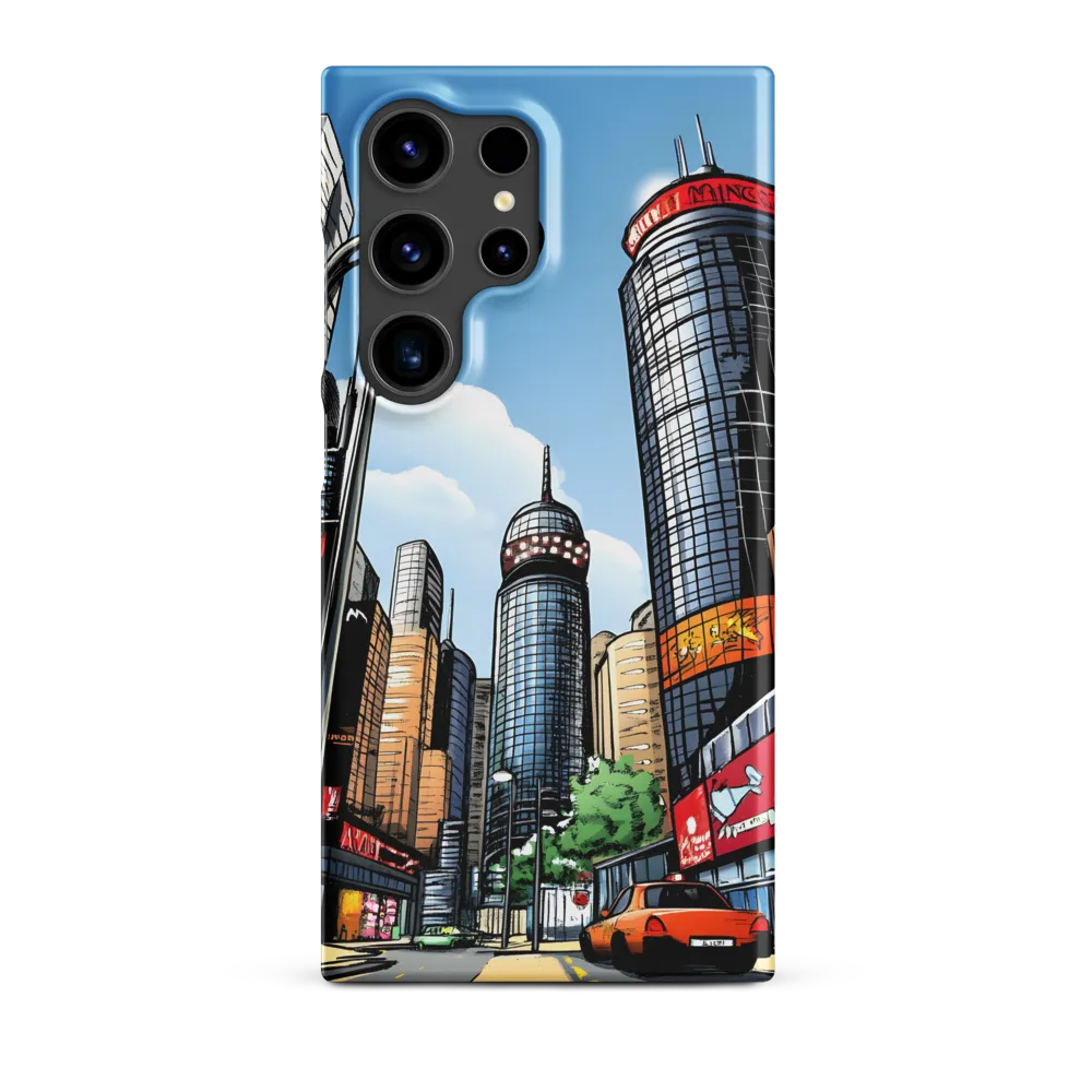 Urban Pulse: A Comic Cityscape
