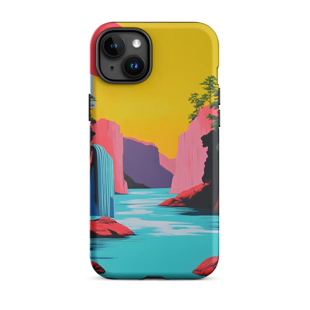 Dreamscape of Pink Cliffs and Turquoise Waters