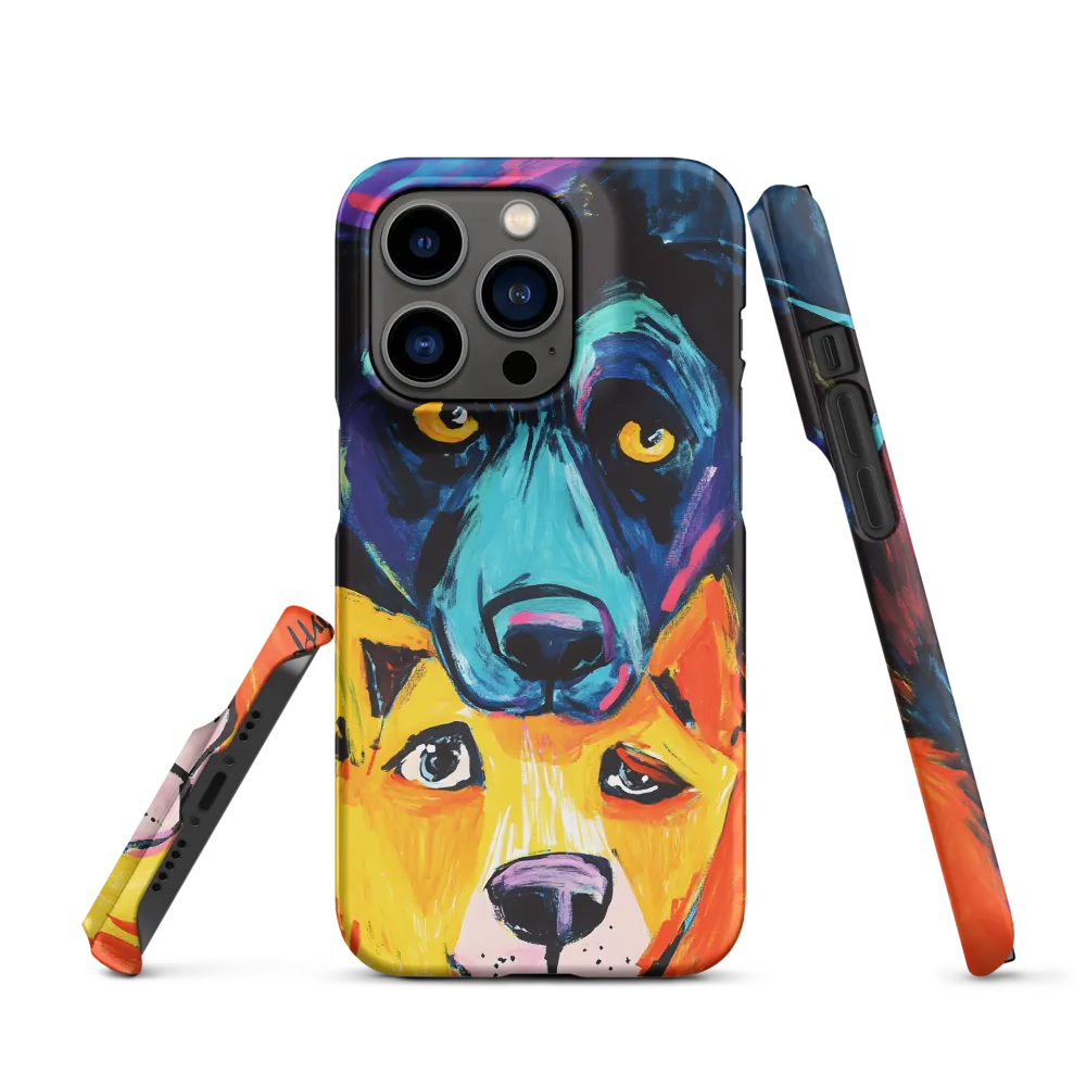 Vibrant Companions: An Expression of Canine Spirit
