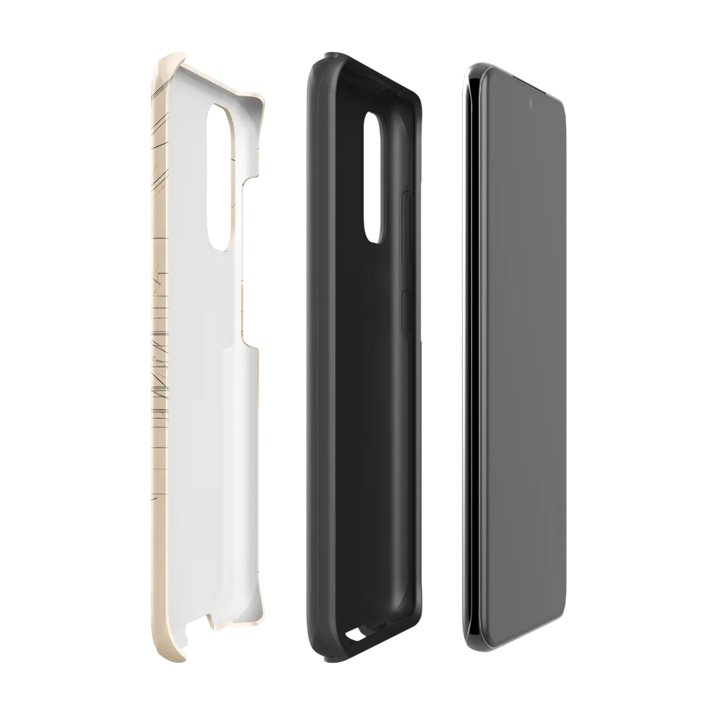 Abstract Profile: A Minimalist Exploration | Phone Case |  S20 | Tough Case | Glossy
