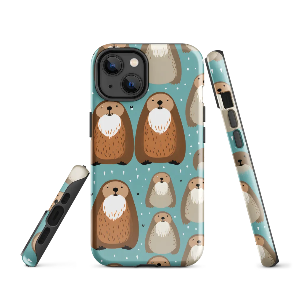 Whimsical Otter Pattern