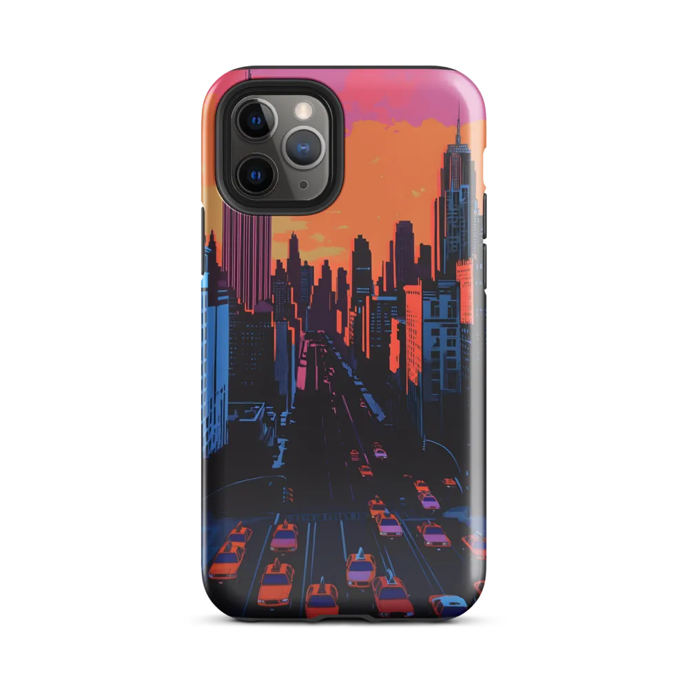 Sunset Over Skyscrapers
