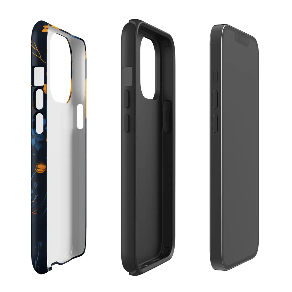 Nocturnal Blossoms | Phone Case |  13 Pro | Tough Case | Matte