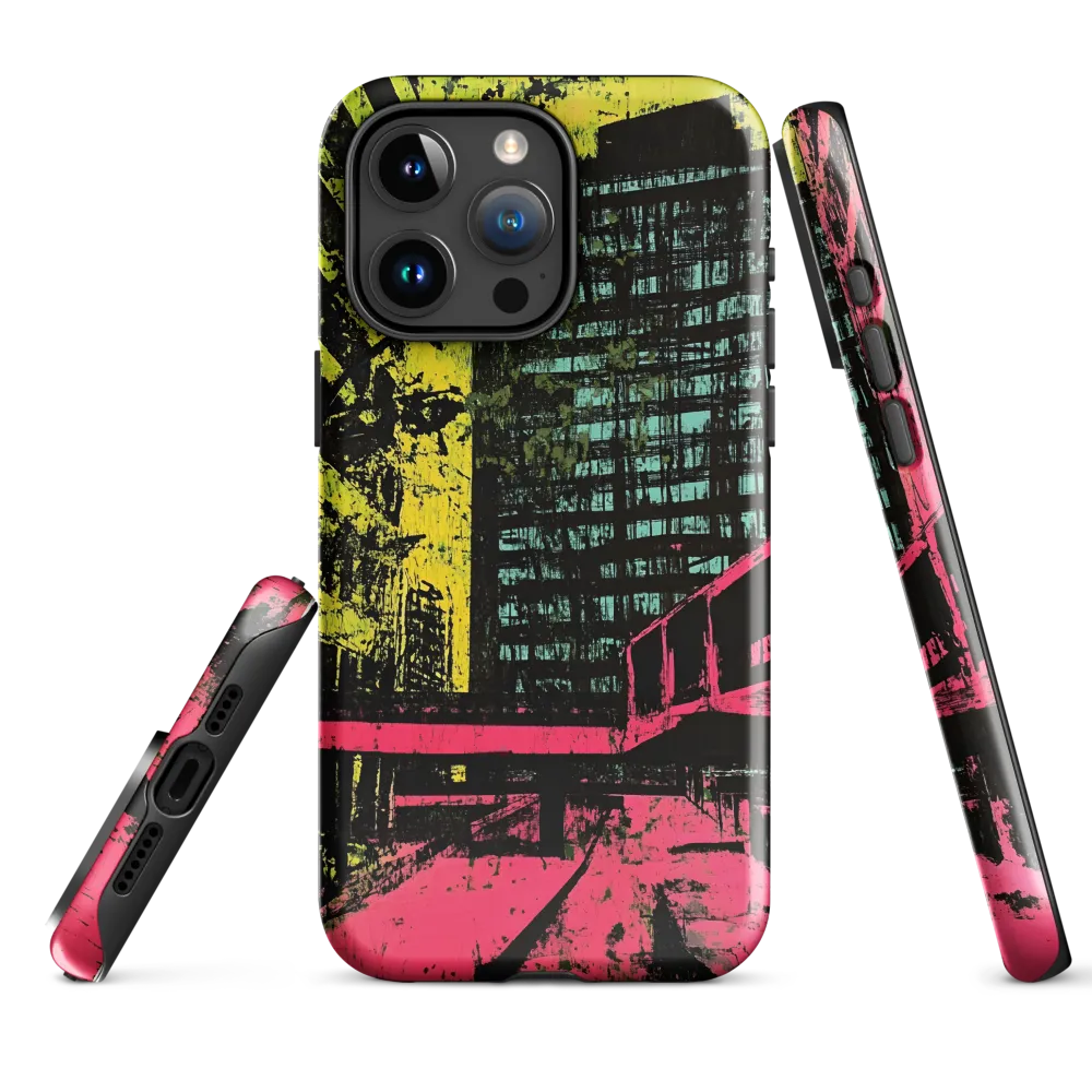 Neon Urbanity | Phone Case |  15 Pro Max | Tough Case | Glossy