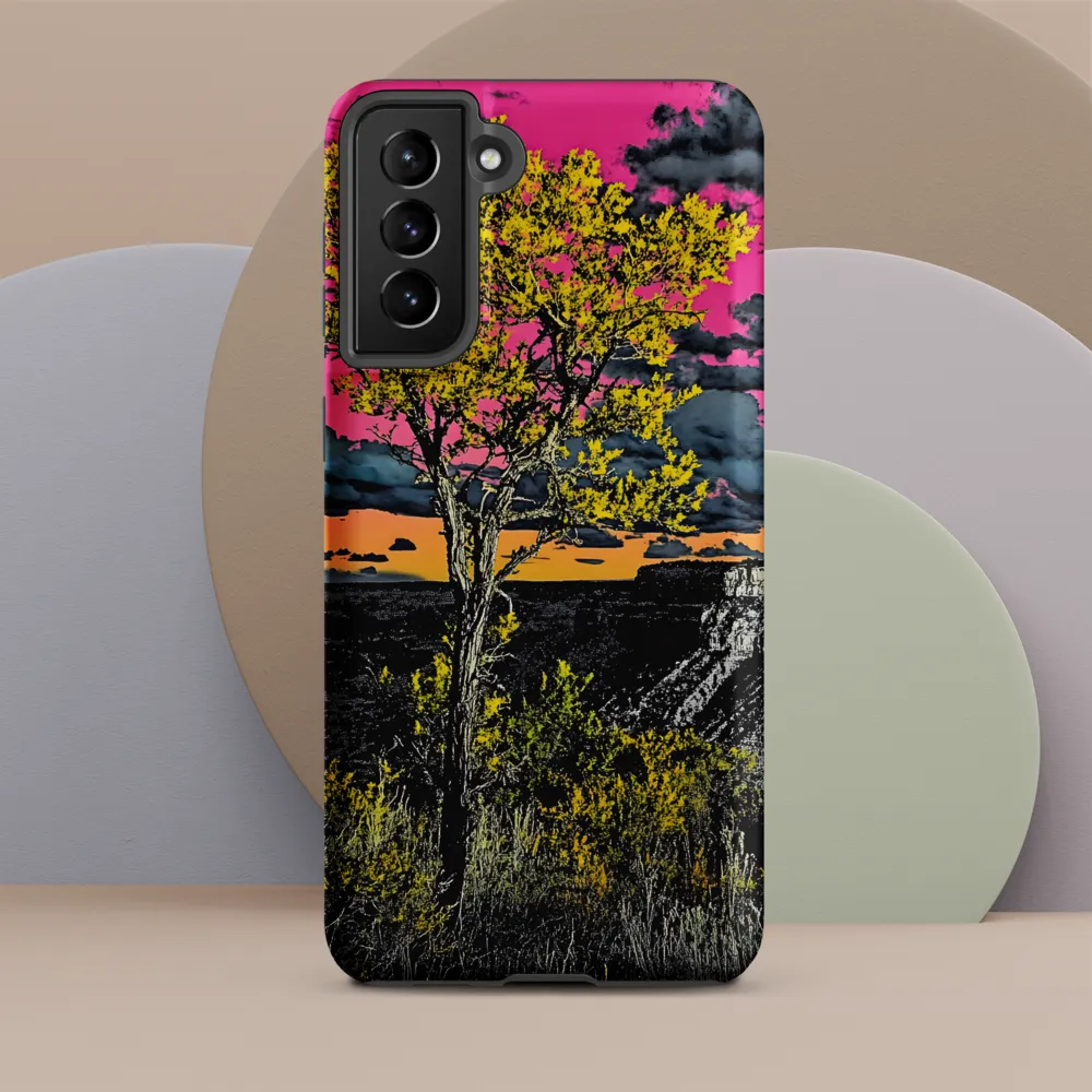 Ethereal Tree in a Surreal Landscape