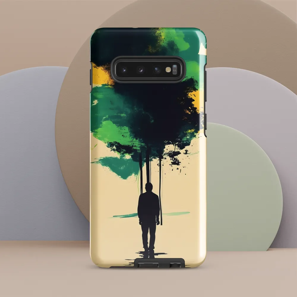 Whispers of Solitude | Phone Case |  S10 Plus | Tough Case | Glossy