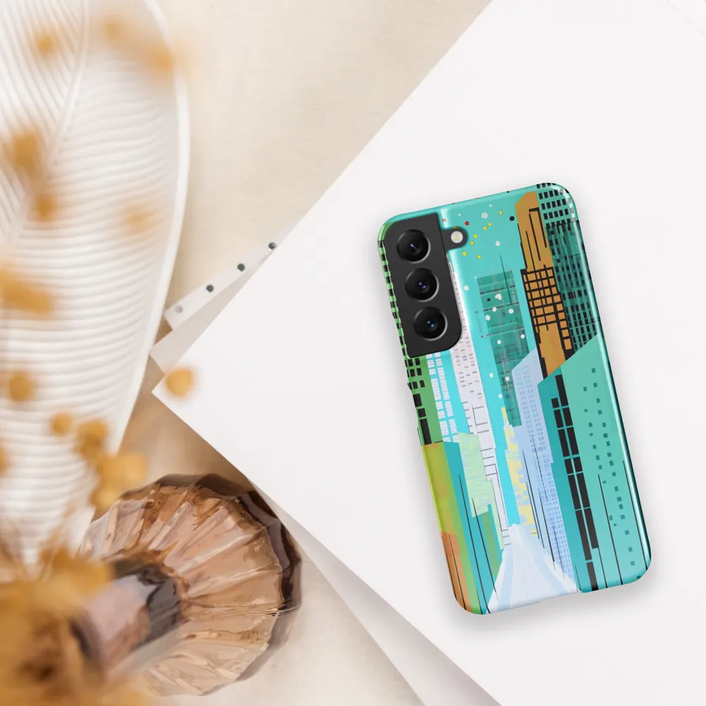 Urban Symphony in Turquoise