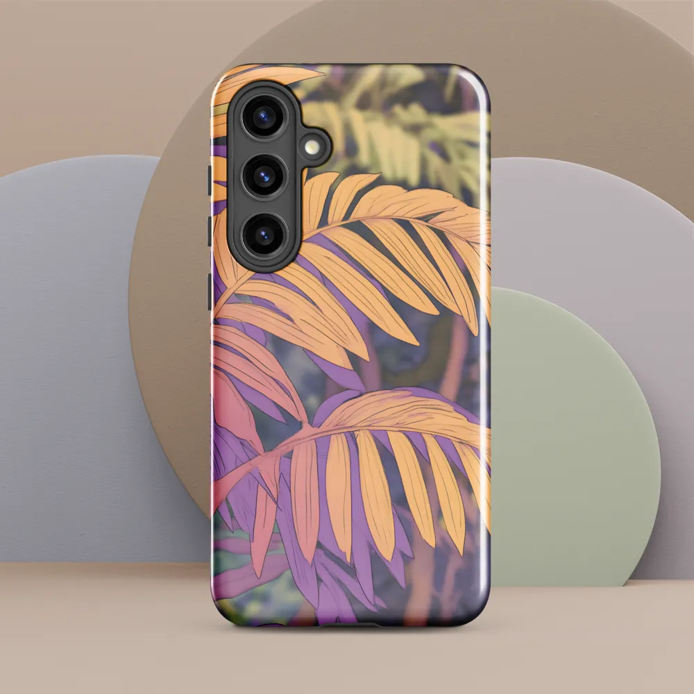 Harmonious Leaves in Digital Twilight