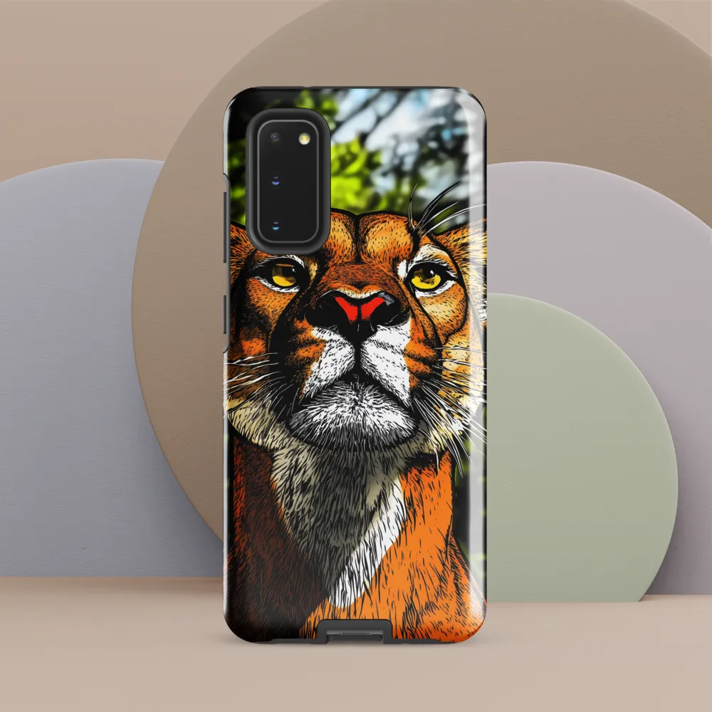 Regal Gaze: The Lioness in Focus