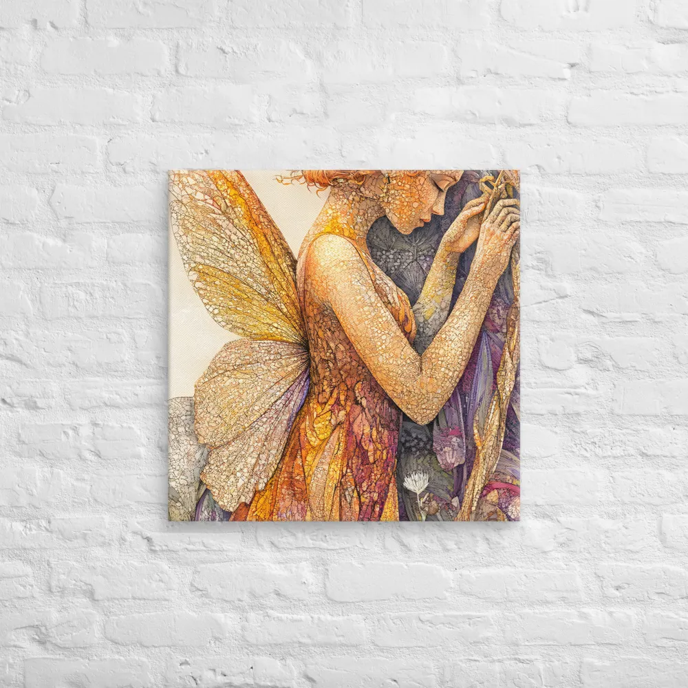 Whispers of the Frosted Meadow | Canvas | 24″×24″