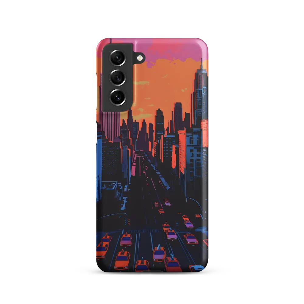 Sunset Over Skyscrapers