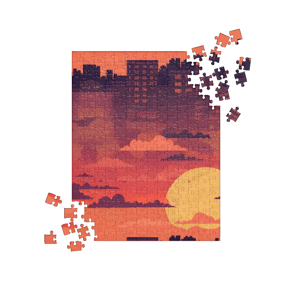 Urban Dusk: A Symphony of Cityscapes