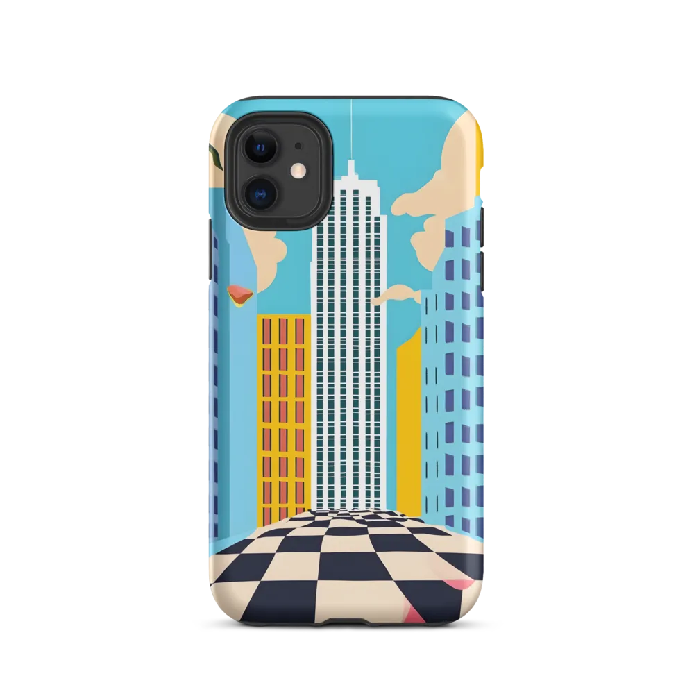 Vibrant Urban Dreamscape | Phone Case |  11 | Tough Case | Matte