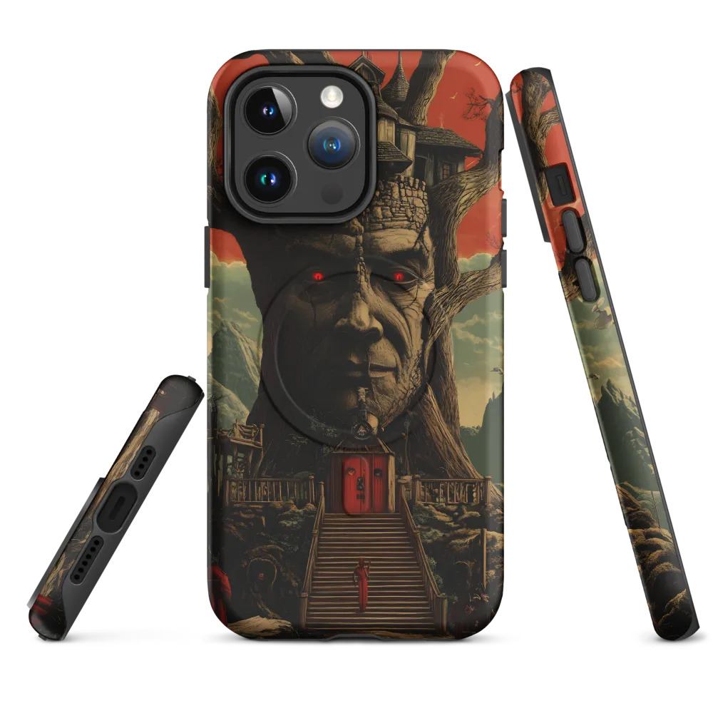 The Enigmatic Guardian of the Grove | Phone Case |  14 Pro Max | MagSafe® Tough Case | Matte