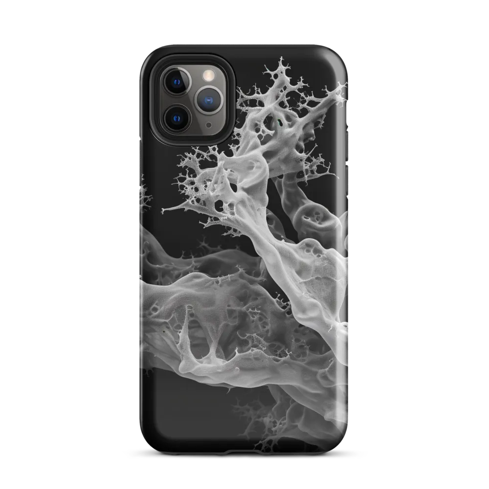 Ethereal Fractals: An Abstract Exploration | Phone Case |  11 Pro Max | Tough Case | Glossy