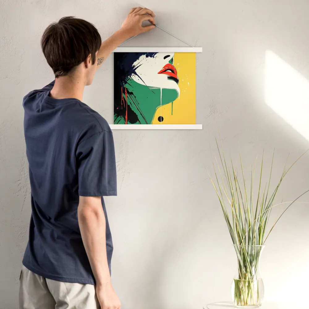 Bold Reflections: A Pop Art Portrait