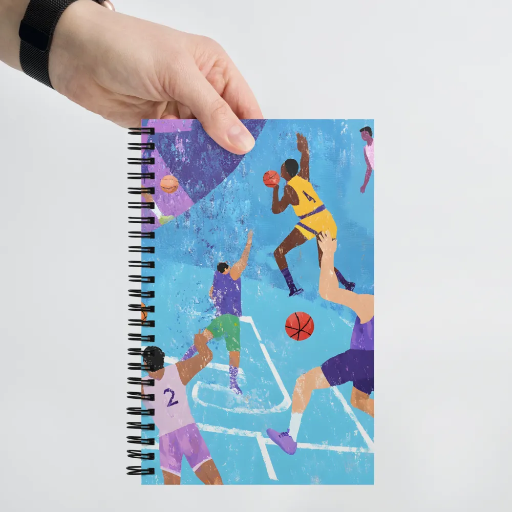 The Pulse of the Game | Spiral Notebook