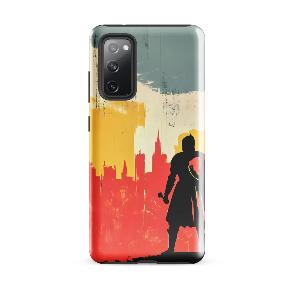 Hero in the Urban Dawn | Phone Case |  S20 FE | Tough Case | Glossy