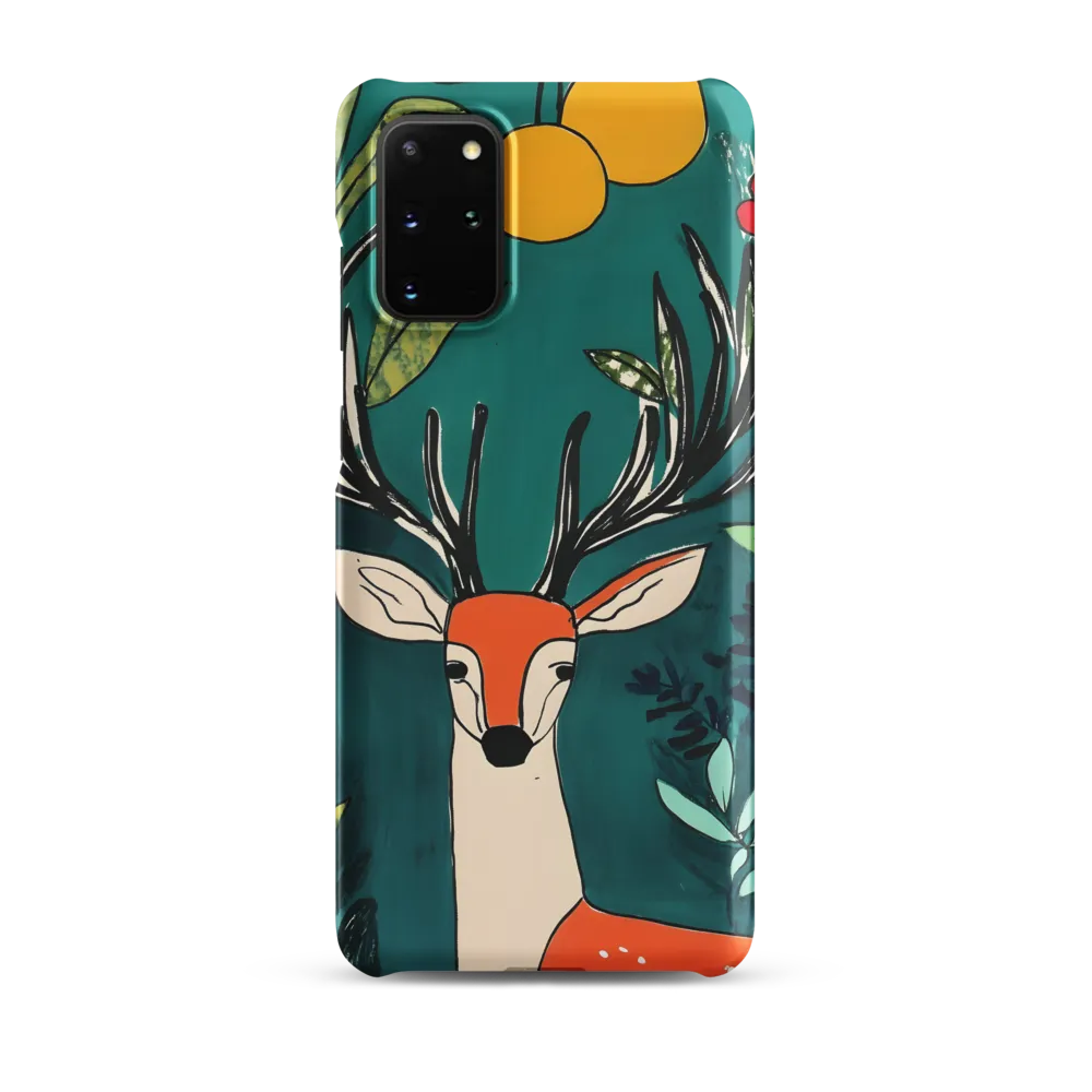 Nature's Embrace: The Majestic Deer | Phone Case |  S20 Plus | Snap Case | Matte