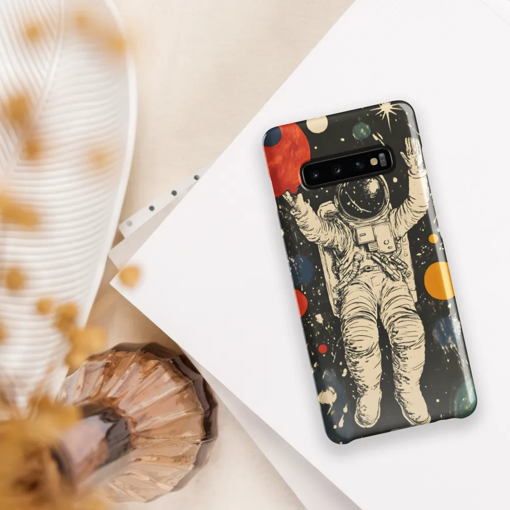 Floating in the Cosmos | Phone Case |  S10 Plus | Snap Case | Glossy