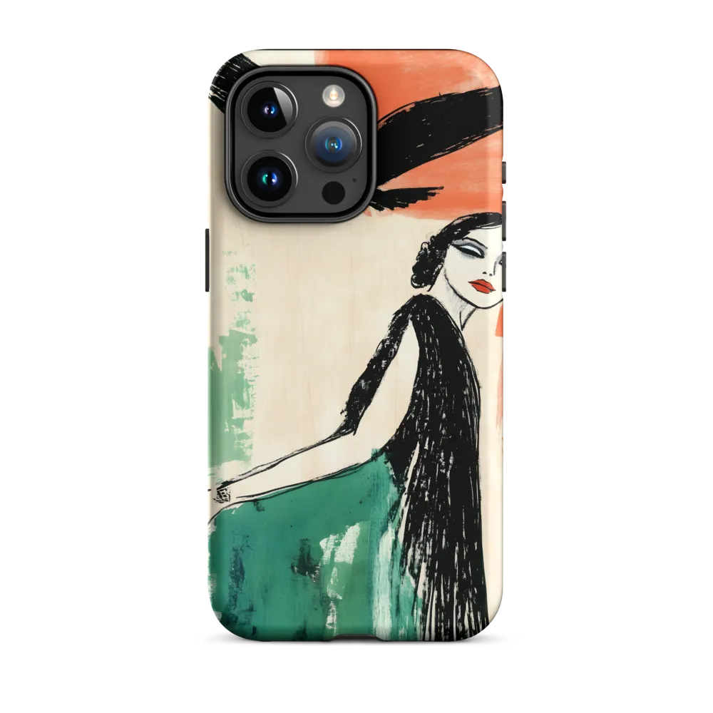 Elegance in Flight | Phone Case |  15 Pro Max | Tough Case | Matte