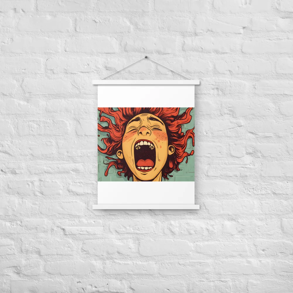 Fury Unleashed | Poster With White Wood Hanger | 18″×24″