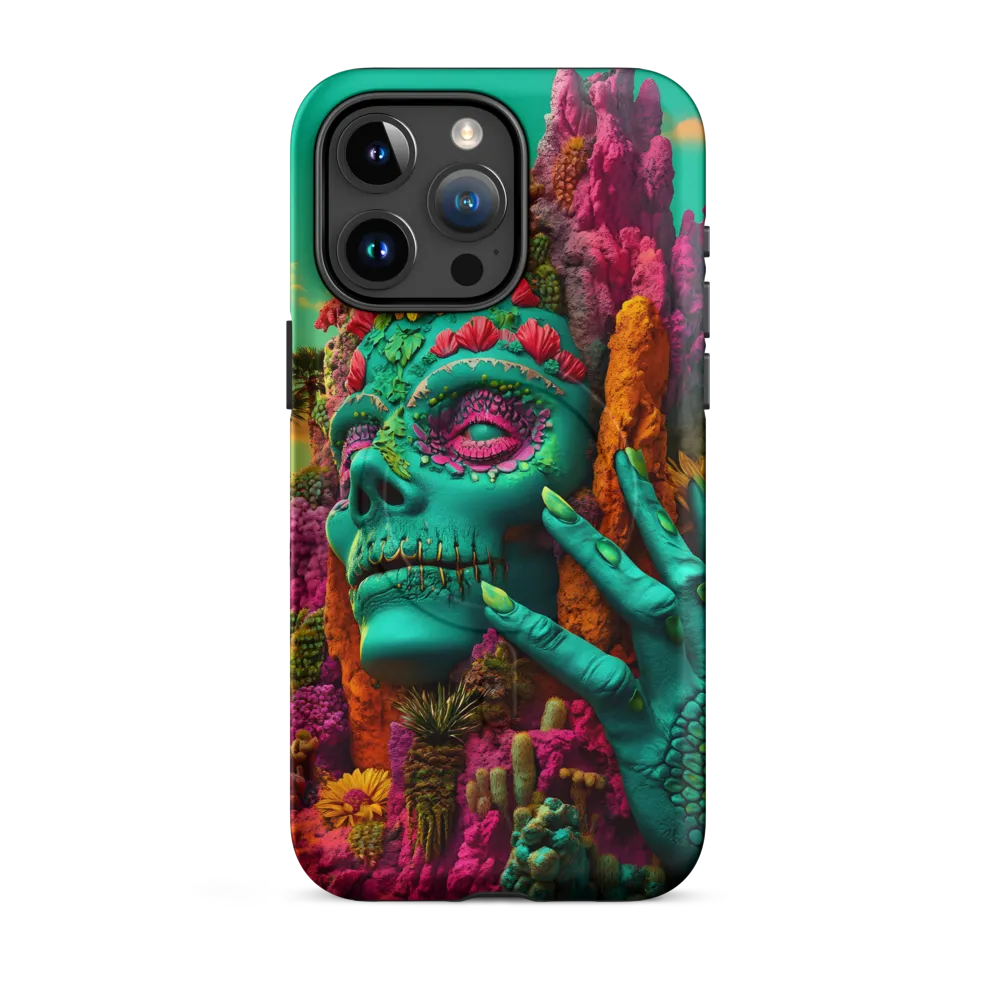 Ethereal Skull Garden | Phone Case |  15 Pro Max | MagSafe® Tough Case | Matte