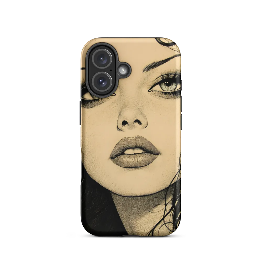 Enigmatic Gaze | Phone Case