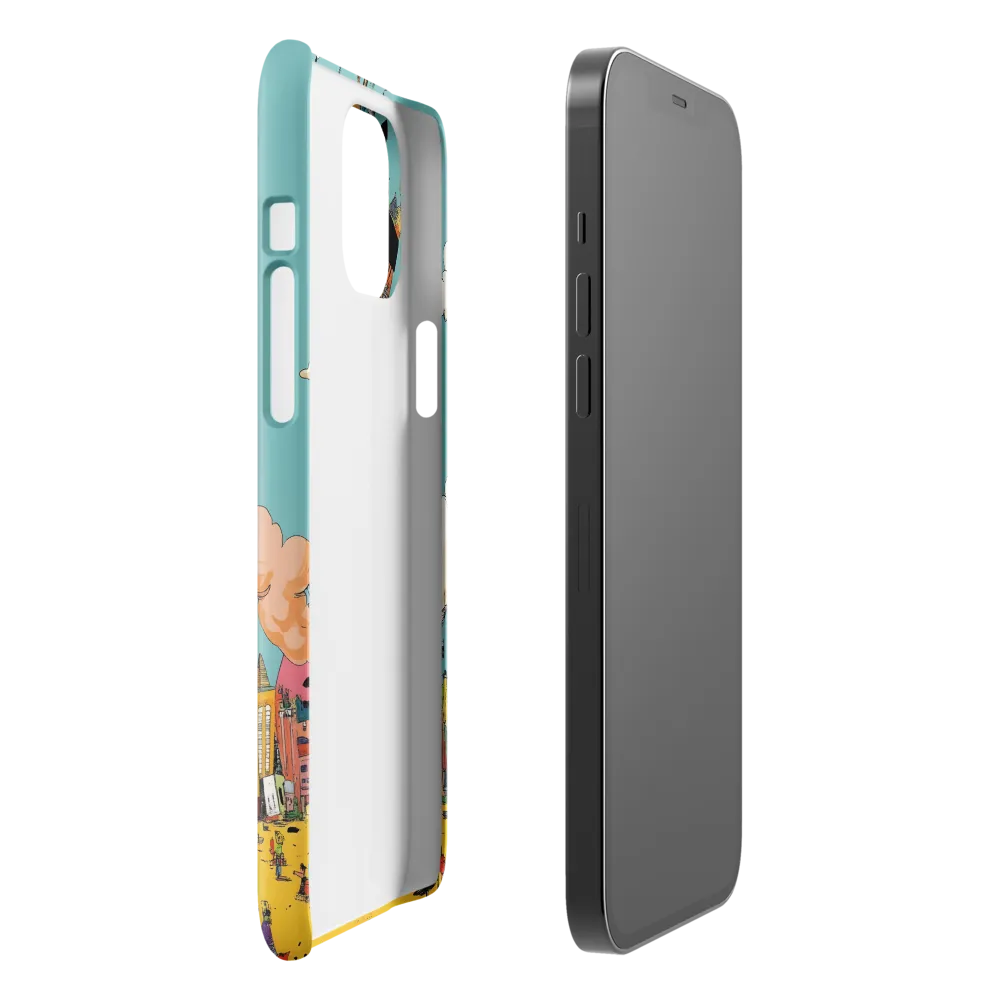 Urban Fantasia: A Whimsical Encounter | Phone Case |  12 Pro Max | Snap Case | Glossy