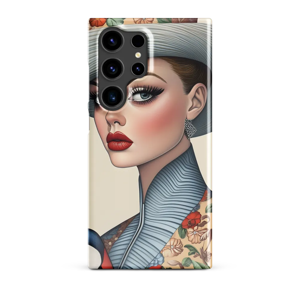 Elegance in Bloom | Phone Case |  S24 Ultra | Snap Case | Glossy