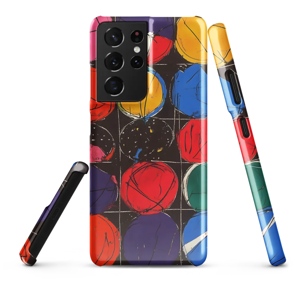 Colorful Circles in Abstract Harmony