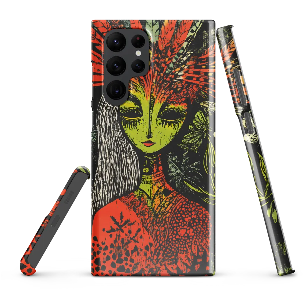 Mystical Flora: A Surreal Portrait