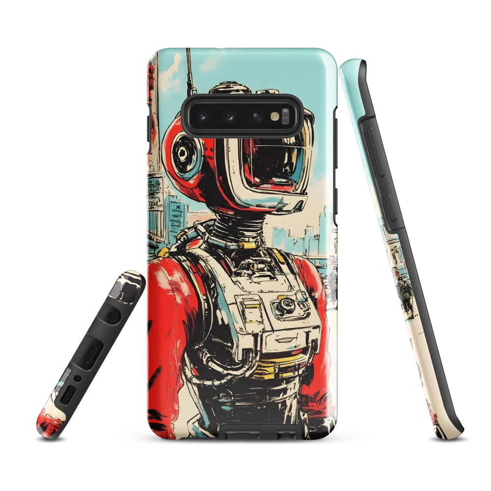 Future Guardian of the City | Phone Case |  S10 Plus | Tough Case | Glossy