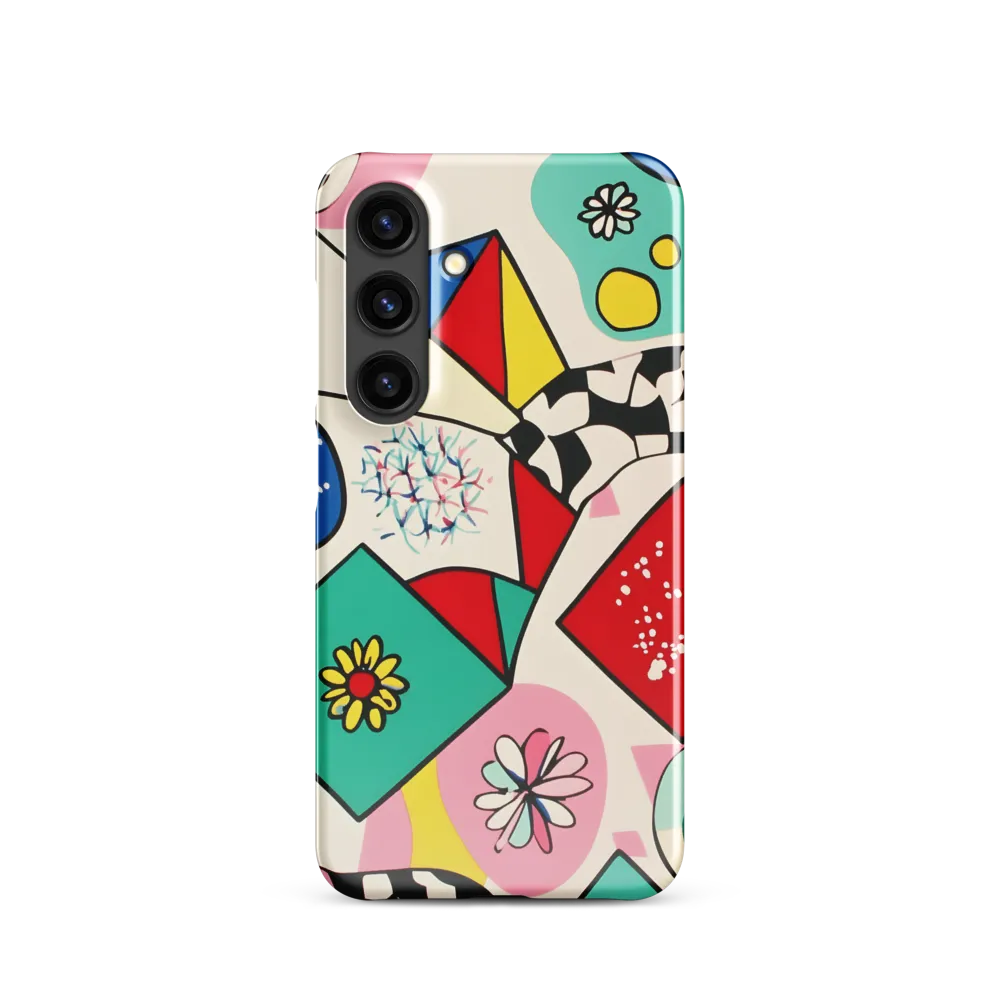 Joyful Geometry: A Playful Dance of Shapes and Colors