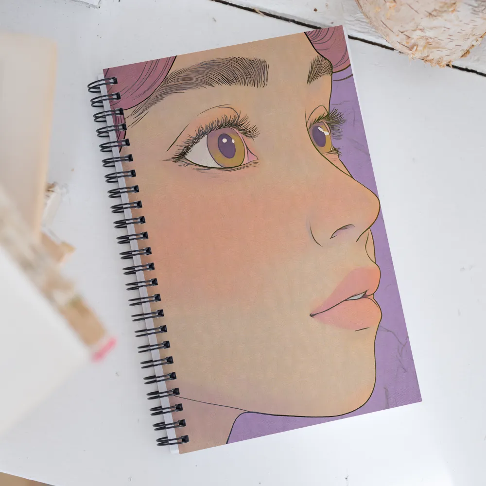 Serenity in Profile | Spiral Notebook