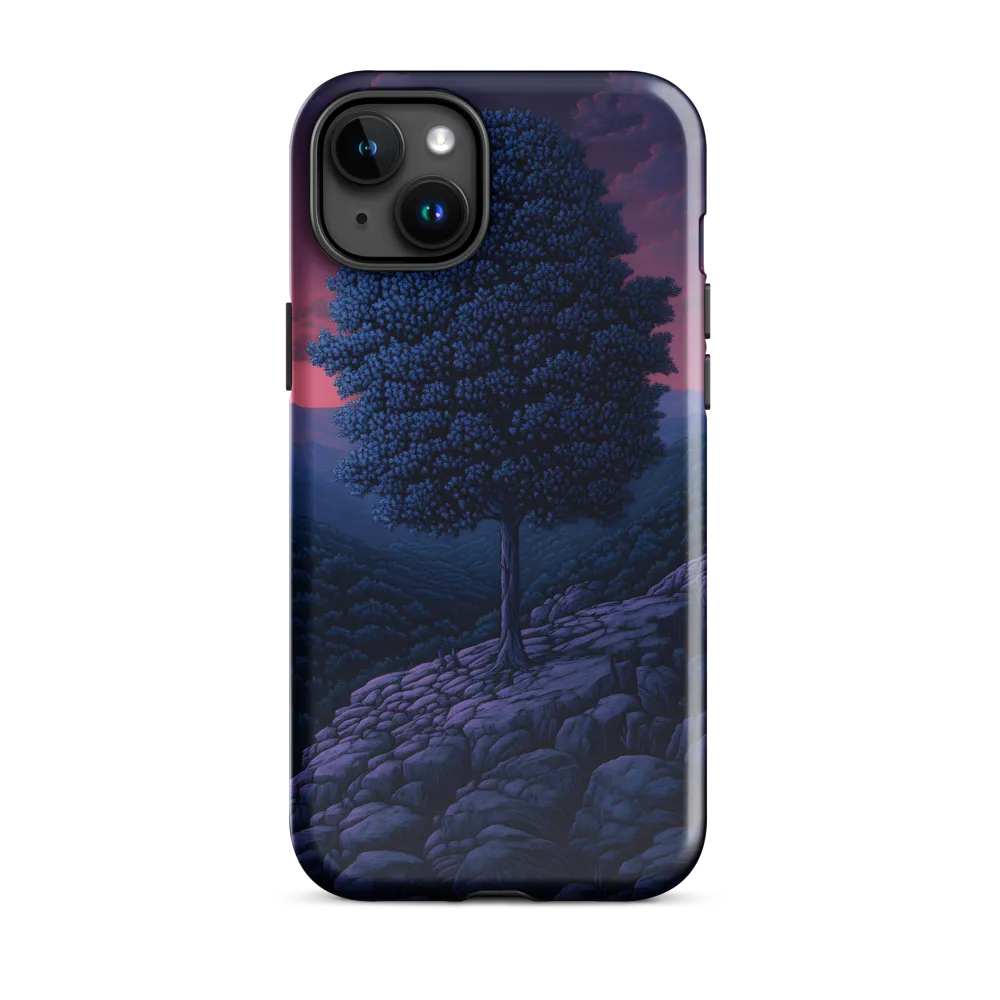 Solitary Sentinel: A Tree at Dusk