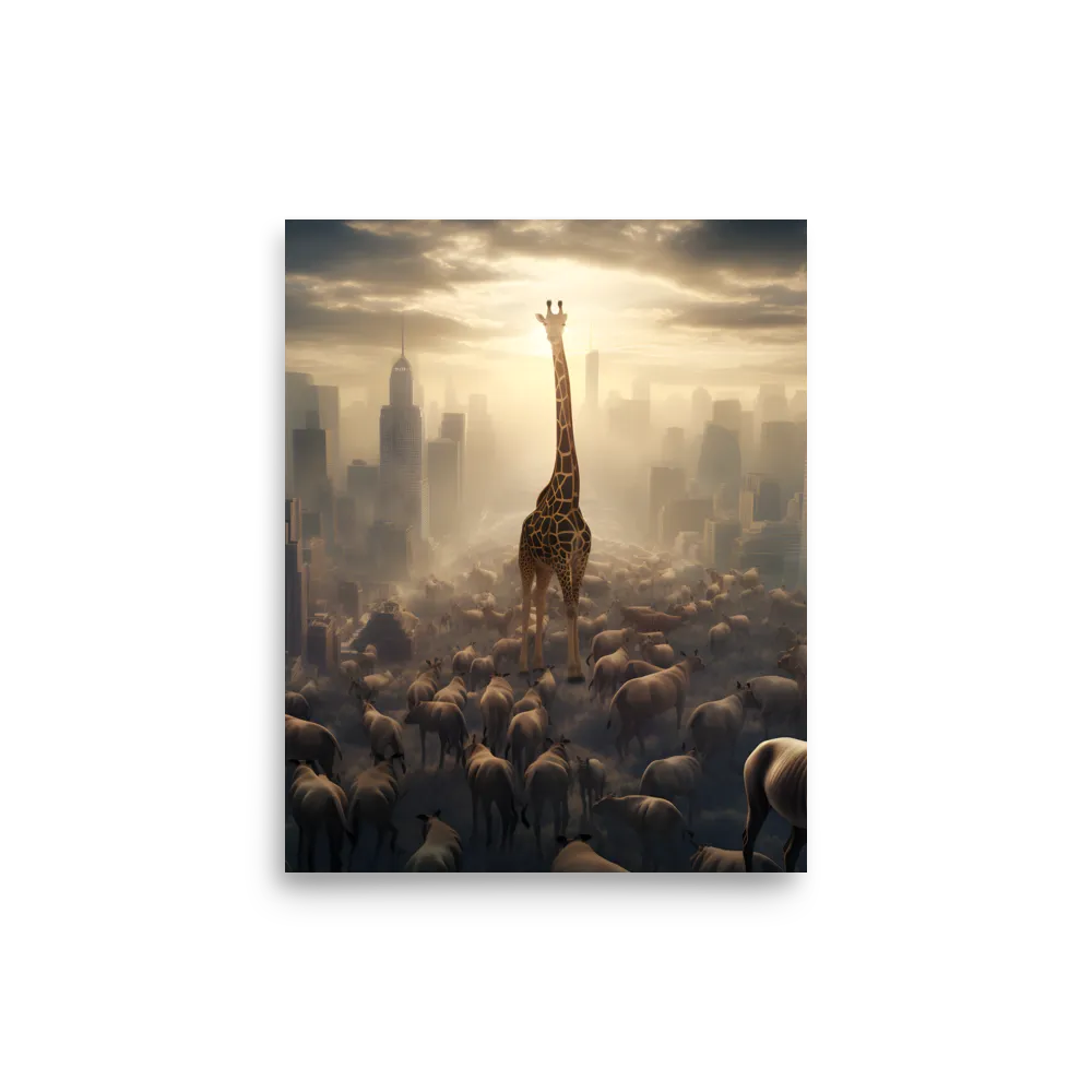 Urban Serengeti: A Giraffe's Perspective