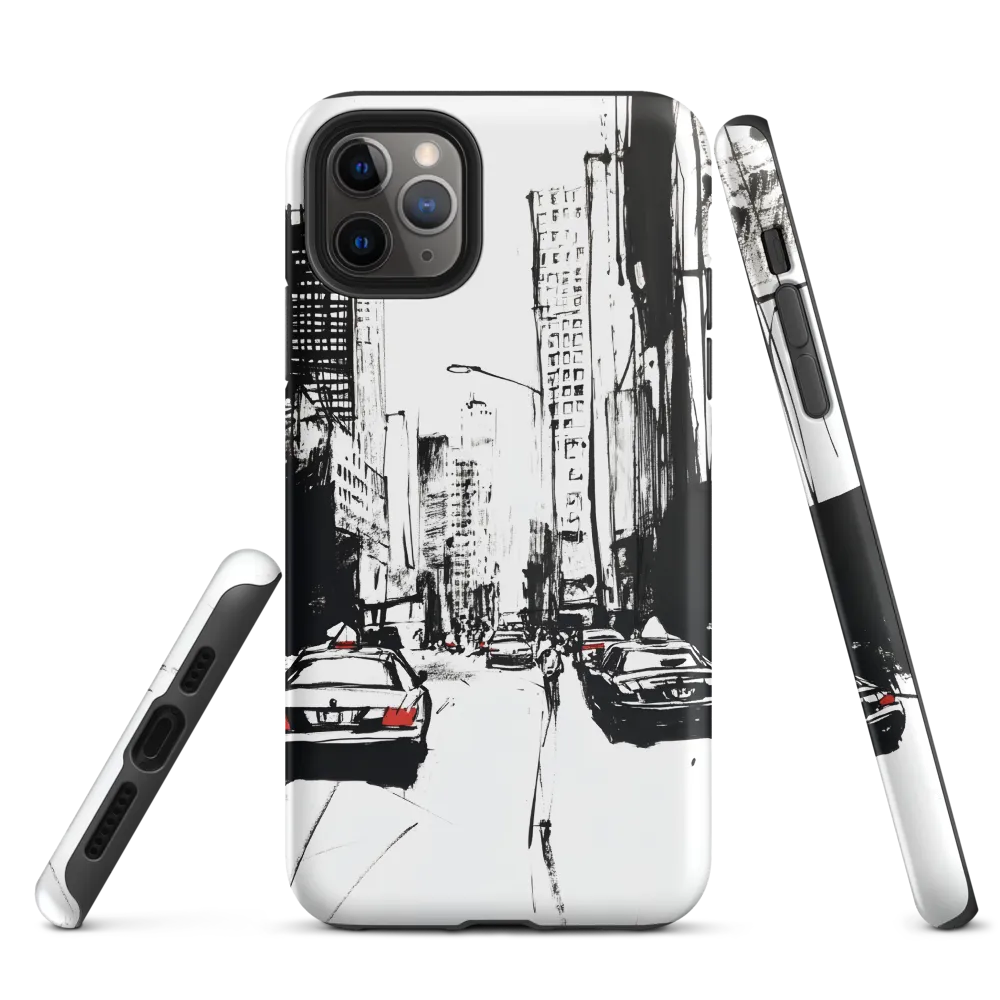 Urban Pulse: A Monochromatic Journey