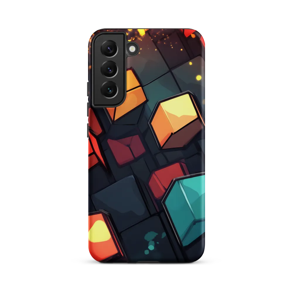 Illuminated Geometry | Phone Case |  S22 Plus | Tough Case | Matte