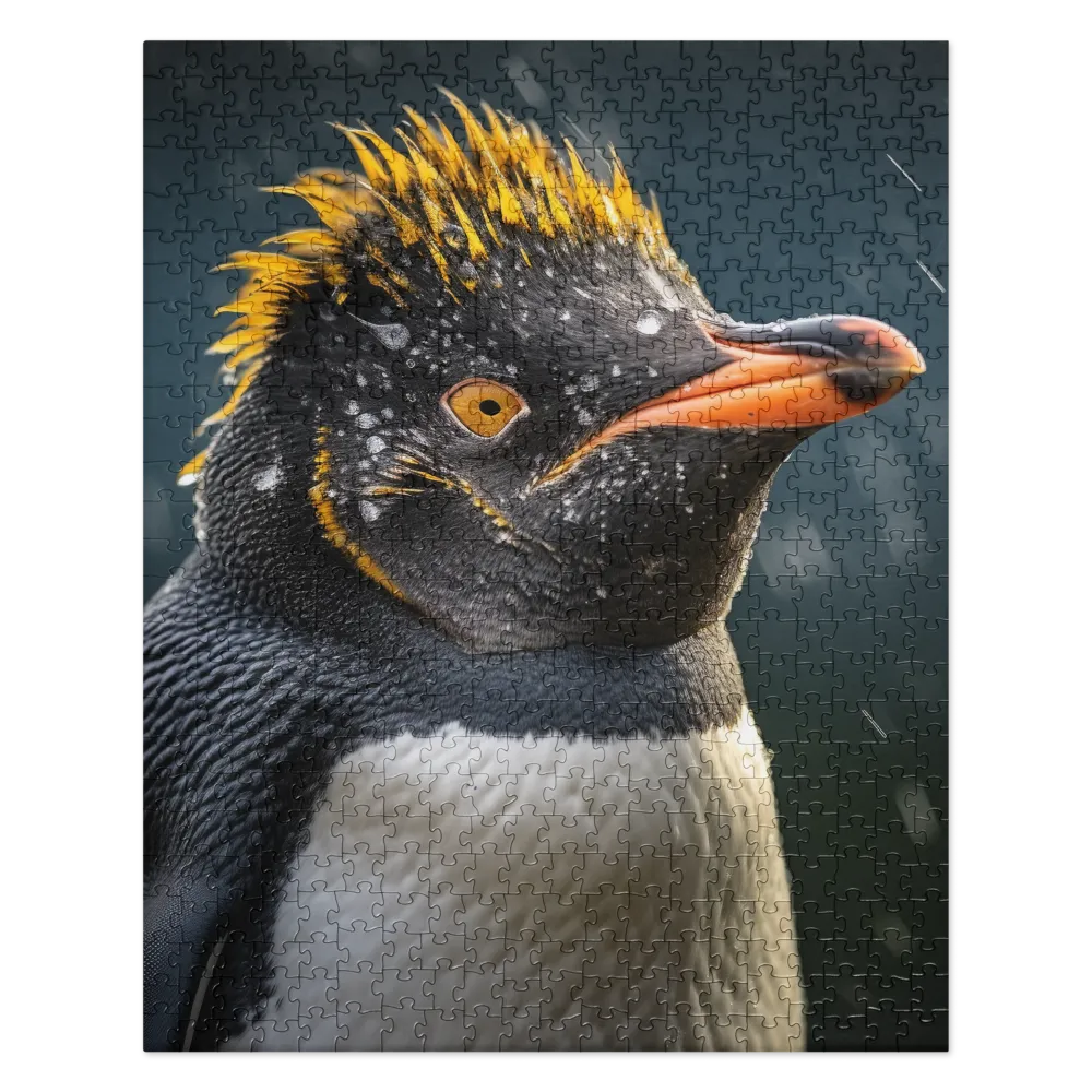 Silent Majesty: A Portrait of the Penguin | Jigsaw Puzzle | 520 pieces