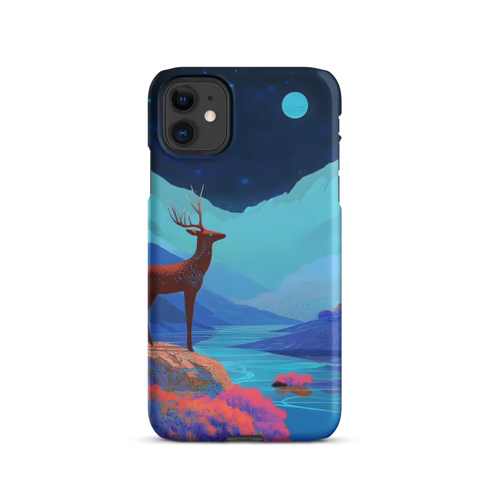 Cosmic Serenity: The Starlit Stag
