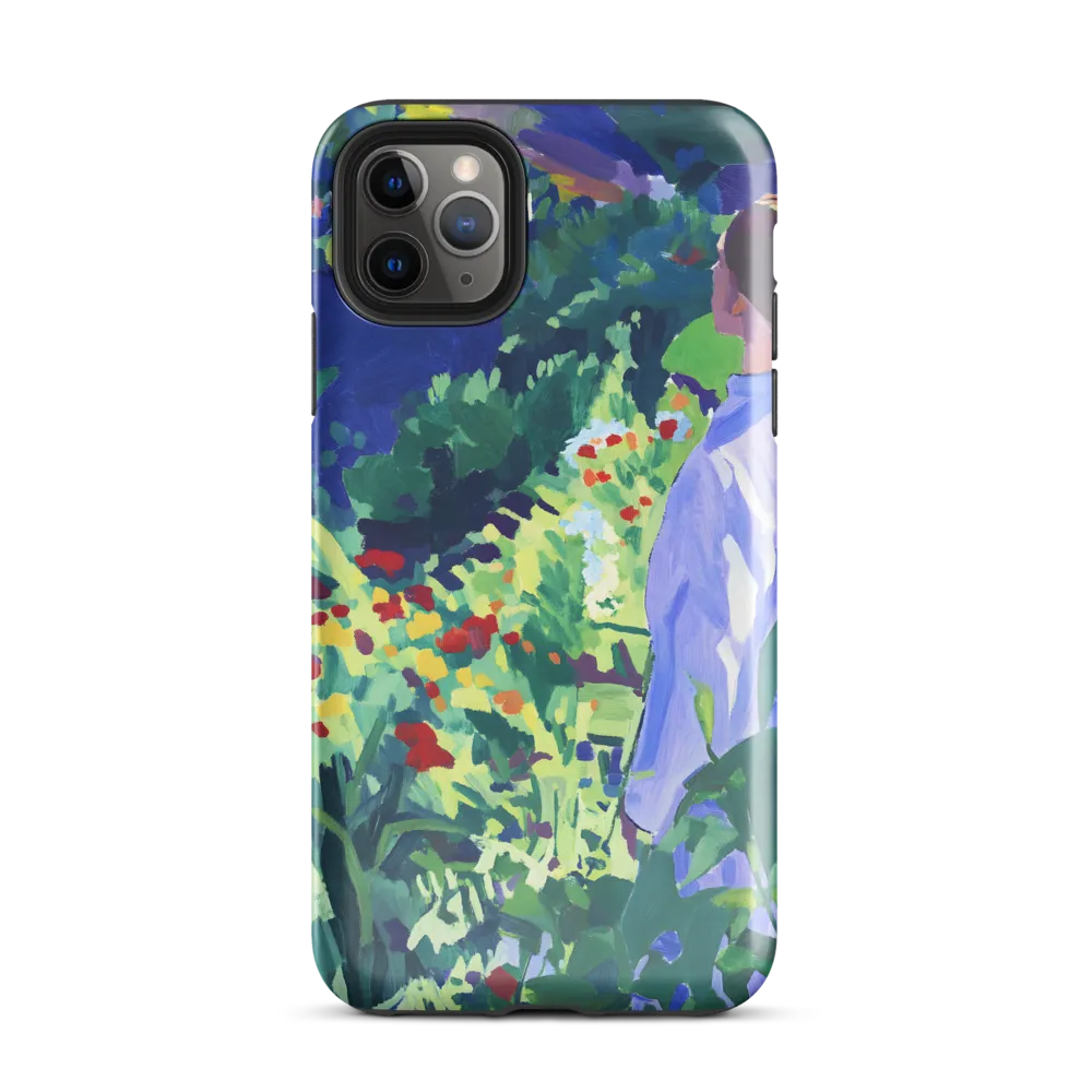 A Moment in the Garden | Phone Case |  11 Pro Max | Tough Case | Glossy