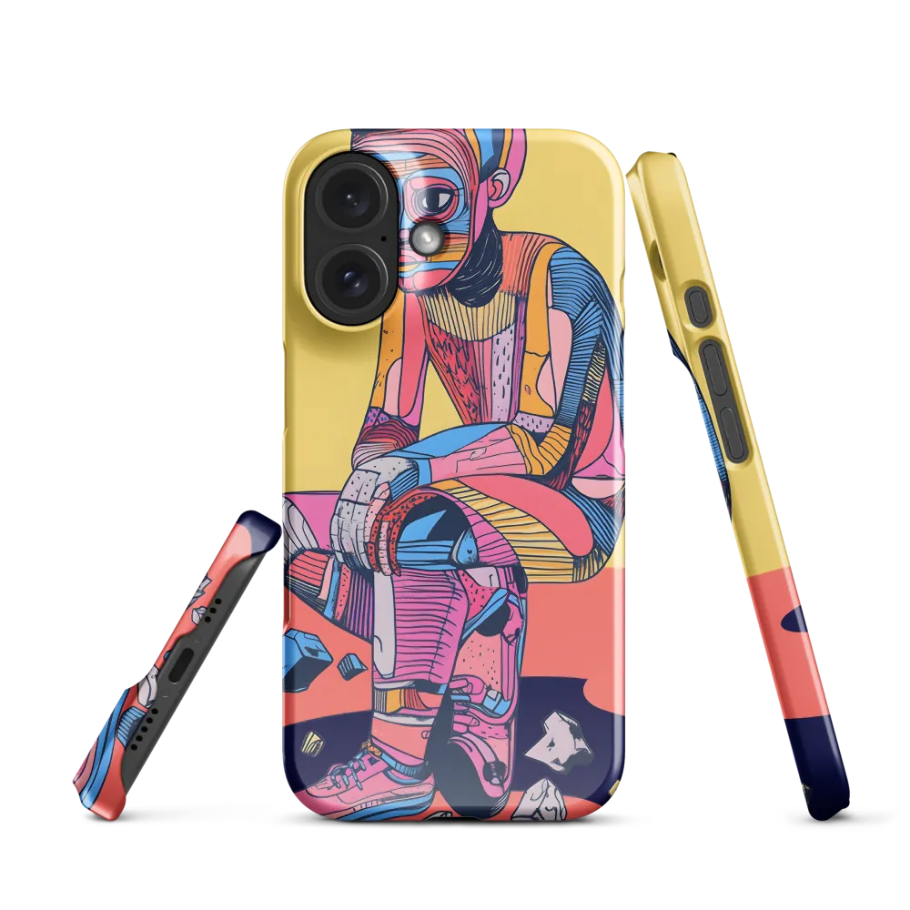 Contemplation in Color | Phone Case |  16 | Snap Case | Glossy