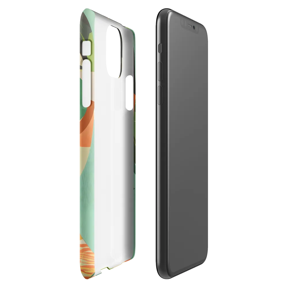Bold Serenity: A Modern Portrait | Phone Case |  11 Pro Max | Snap Case | Matte