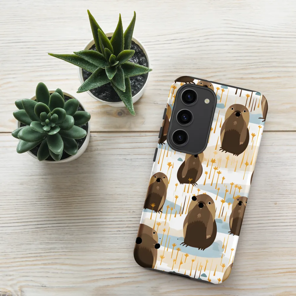Whimsical Waters: A Celebration of Otters and Seals