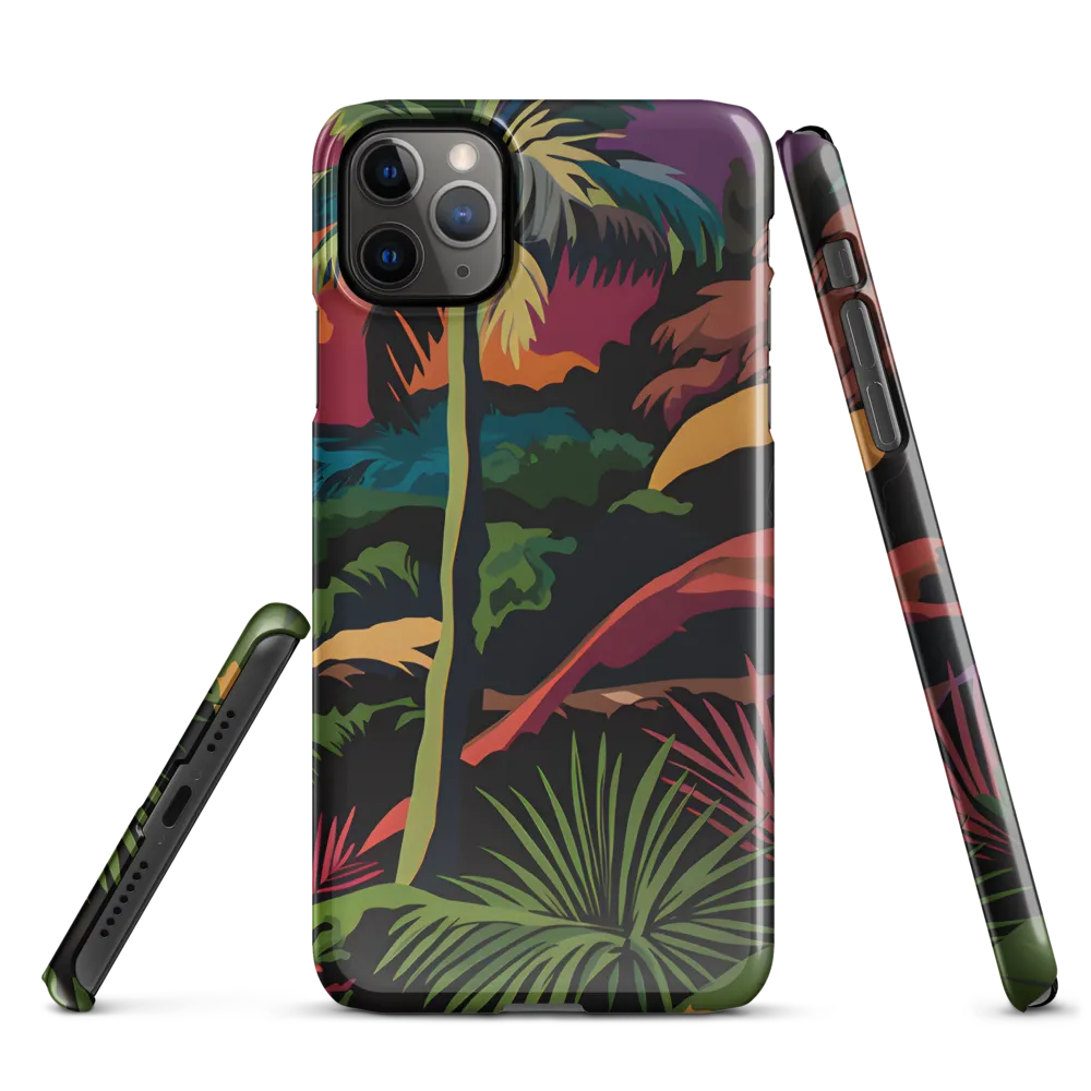 Tropical Sunset Escape | Phone Case |  11 Pro Max | Snap Case | Glossy